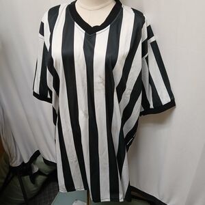 Black and White Striped Shirt